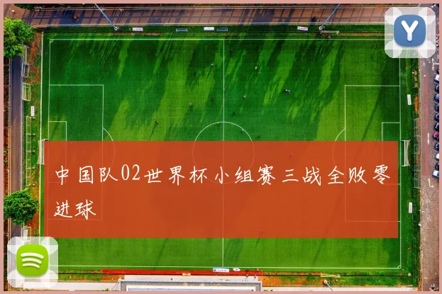 中国队02世界杯小组赛三战全败零进球